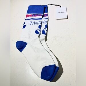 Isabel Marant NEW With Tags, Silouh Logo socks